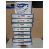 (9) Purolator air filters