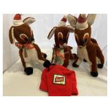 (3) Squirt stuffed animals