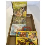 Mickey puzzle blocks, Snow White golden book