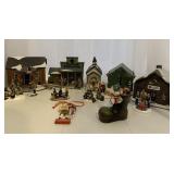 Boy Scouts village set and lights