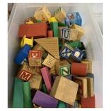 Misc wooden blocks