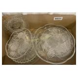 Glass serving dishes & more
