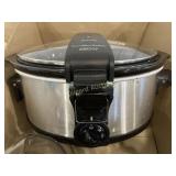 Hamilton Beach slow cooker, glass pitcher