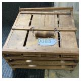 Wooden Egg crate