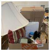 Pillow, lamp shade, hot pad, cleaning products