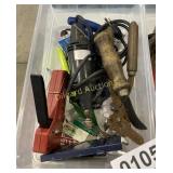 Hammers, Staple gun and more tools