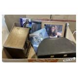Jewelry boxes, vintage soda advertisements, more