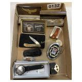 Pocket knives and watch