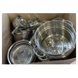 Pots & pans, strainers, and more