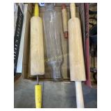 Glass & Wood rolling pins