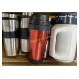 (5) Travel mugs