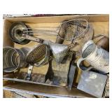Antique kitchen utensils