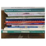 Books about craft, quilting, gardening