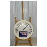 Pepsi thermometer and easel