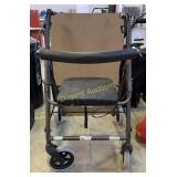 Sit down Walker with brakes