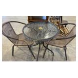 Patio Table and (2) chairs