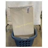 (3) Laundry baskets, and bucket