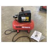Central 100 psi Pneumatic air compressor