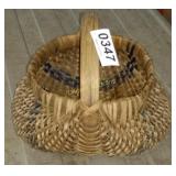 Antique woven melon basket