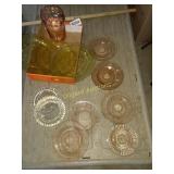 Miscellaneous depression glass
