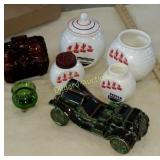 Vintage depression kitchen set, more