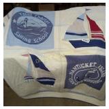 Nautical quilt 6 ft x 7 ft
