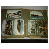 Vintage postcard album 150+