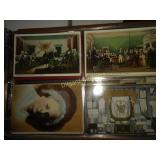 Vintage postcard album 60+