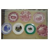 Vintage decorator plates, Monticello and more