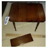 Vintage doll size extension table 15 in