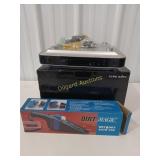 Under counter CD player, Car stereo, auto vac