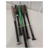 (5) baseball bats