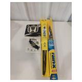 (7) 17' wiper blades, Hyundai hitch plug, more
