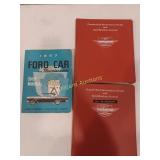 1957 Ford Thunderbird Shop manuals