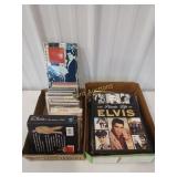 Elvis CD,s & magazines