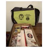 Lions Club advertisement materials
