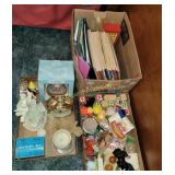 Toys, coloring books, clock and more