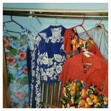 Hawaiian dresses and shirts (1 shorts)