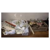Wall candle holders, bowls and misc decor