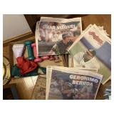 Ephemera- Cleveland Indians and more, hand