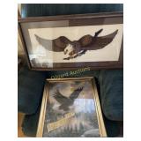 Framed pictures, canvas paintings, mirror