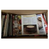 Misc cook books and cooking magazines