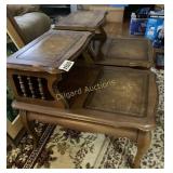 (2) end tables