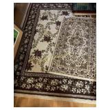 (2) Area rugs- 4 ft. And 6'5'