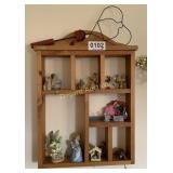 Wooden wall decor and Knick knacks
