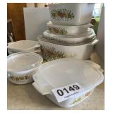 Corning Ware 'Spice of Life' casserole dishes