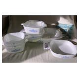 Corning Ware 'Blue Cornflower' casseroles & more