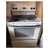 Maytag electric glass top stove