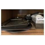 Baking sheets, cheese grater, muffin pans and more