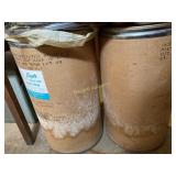 (2) Barrels of toddler clothes, diaper bag, more